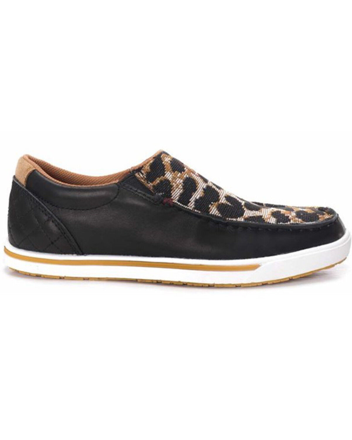 Image #2 - Twisted X Women's Slip-On Kicks, Black, hi-res