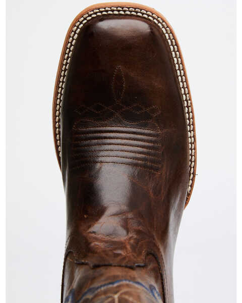 Cody James Men's Duval Western Boots - Broad Square Toe, Brown, hi-res