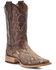 Image #1 - Corral Men's Exotic Python Western Boots - Broad Square Toe, Taupe, hi-res