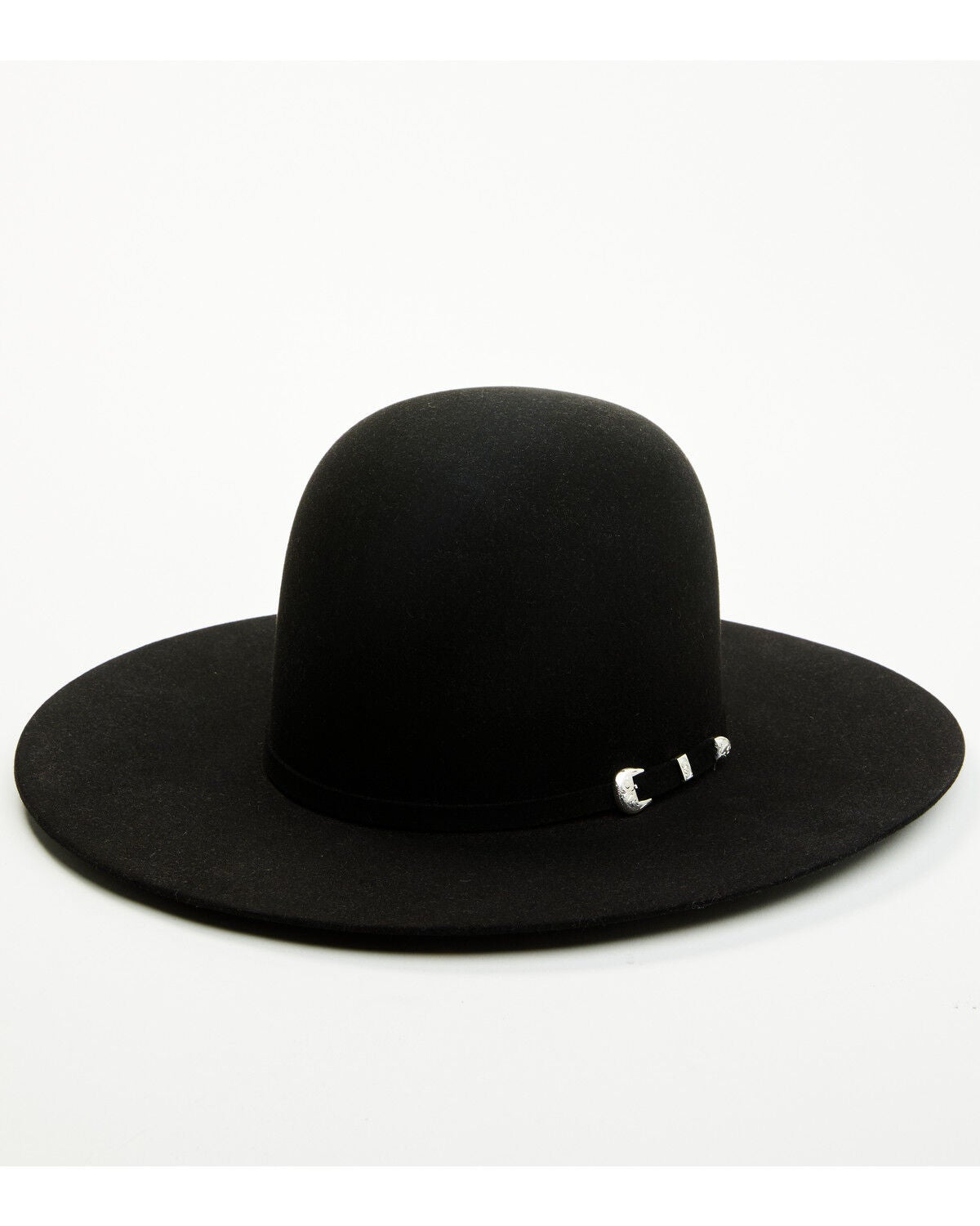Image #1 - Resistol Midnight 6X Felt Cowboy Hat, Black, hi-res