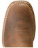 Image #4 - Ariat Men's Hybrid Rancher Waterproof Western Performance Boots - Broad Square Toe, Brown, hi-res