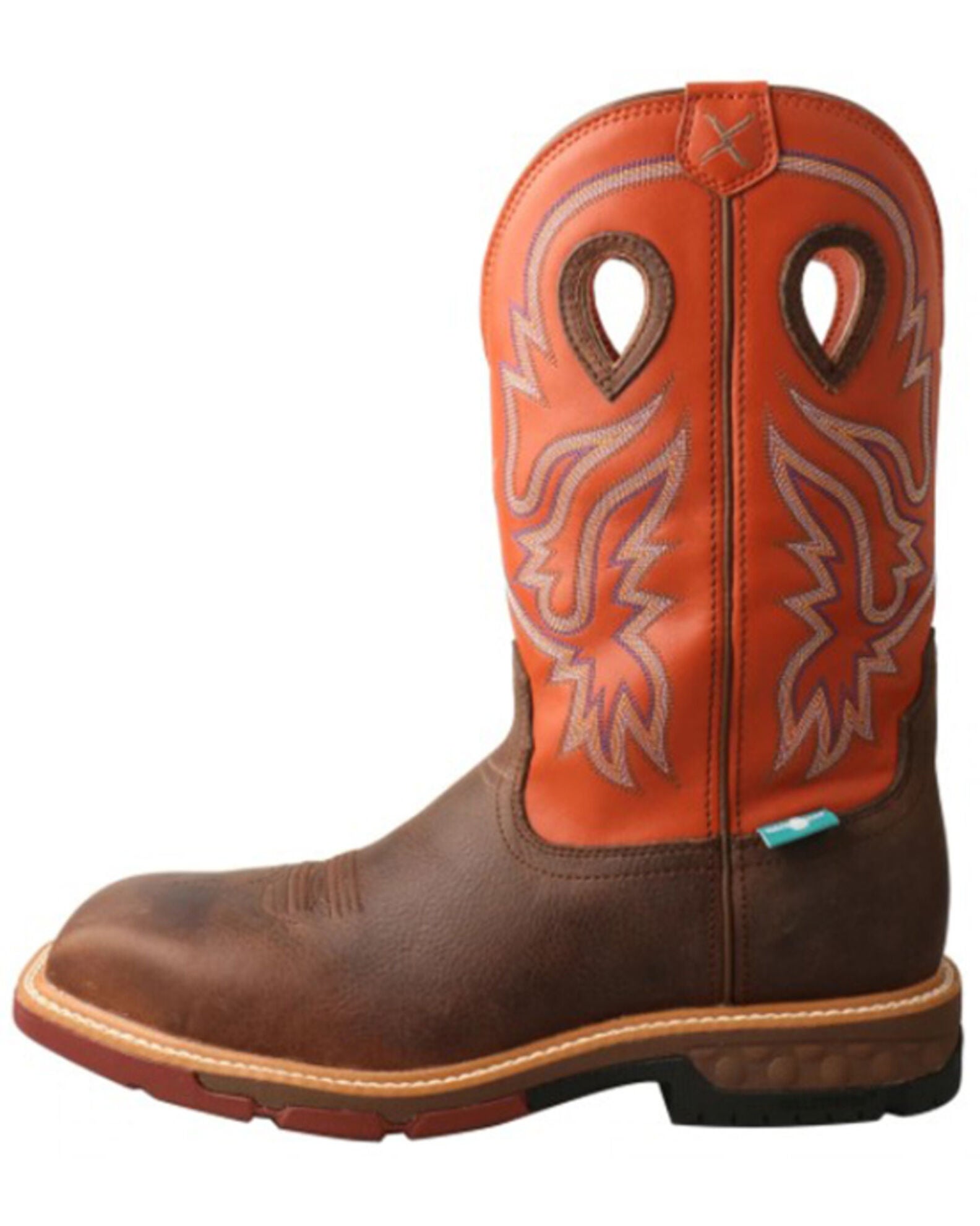 Product Name Twisted X Men's Waterproof Western Work Boot Nano