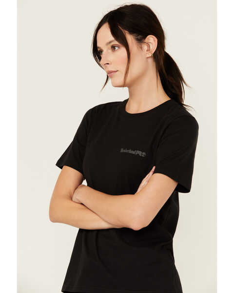 Image #2 - Timberland PRO® Women's Core Short Sleeve T-Shirt, Black, hi-res
