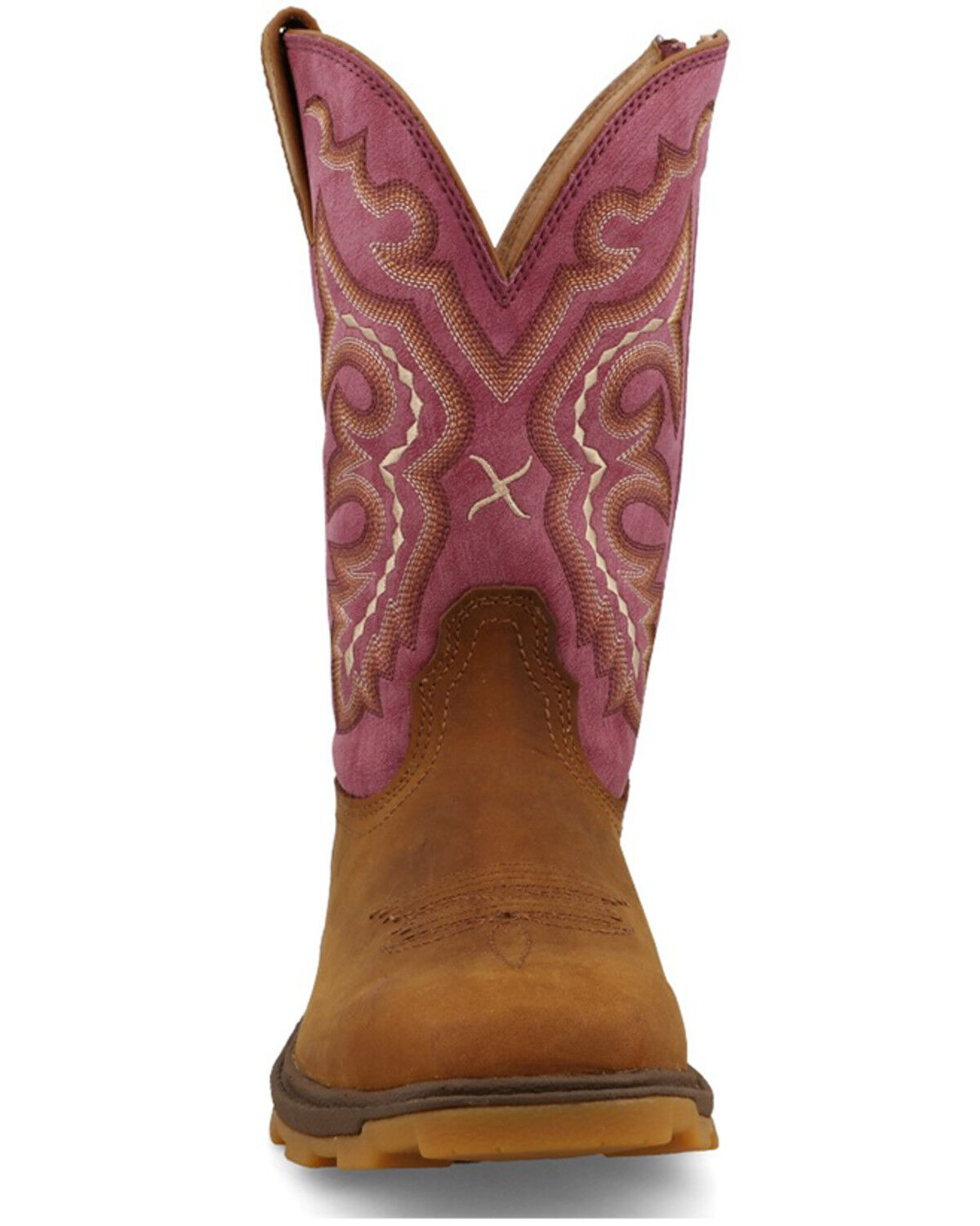 Image #4 - Twisted X Women's 10" UltraLite™ Performance Western Boots - Broad Square Toe, Pecan, hi-res