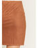 Image #6 - Idyllwind Women's Ellington Faux Suede Concho Button Mini Skirt, Caramel, hi-res