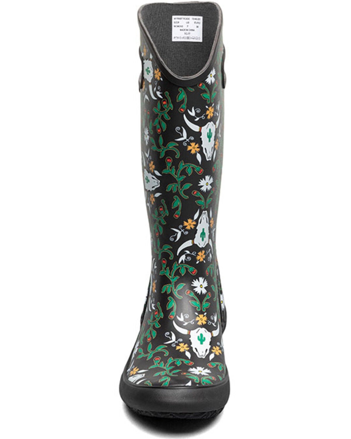 Image #4 - Bogs Women's Rodeo Rain Boots - Round Toe, Dark Brown, hi-res
