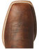 Ariat Men's Top Bar Brown Harness Patriot Ultra Full-Grain Western Boot - Broad Square Toe, Brown, hi-res