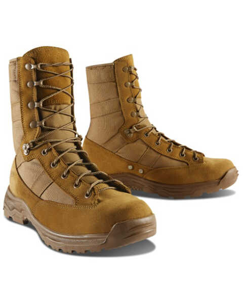 Danner Men's Reckoning 8" Coyote GTX EGA Lace-Up Boots - Composite Toe, Brown, hi-res