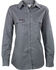 Image #1 - Lapco Women's FR UltraSoft Uniform Shirt, Grey, hi-res