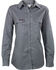 Image #1 - Lapco Women's FR UltraSoft Uniform Shirt , Grey, hi-res