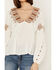 Image #1 - Shyanne Women's Embroidered Boho Top, White, hi-res