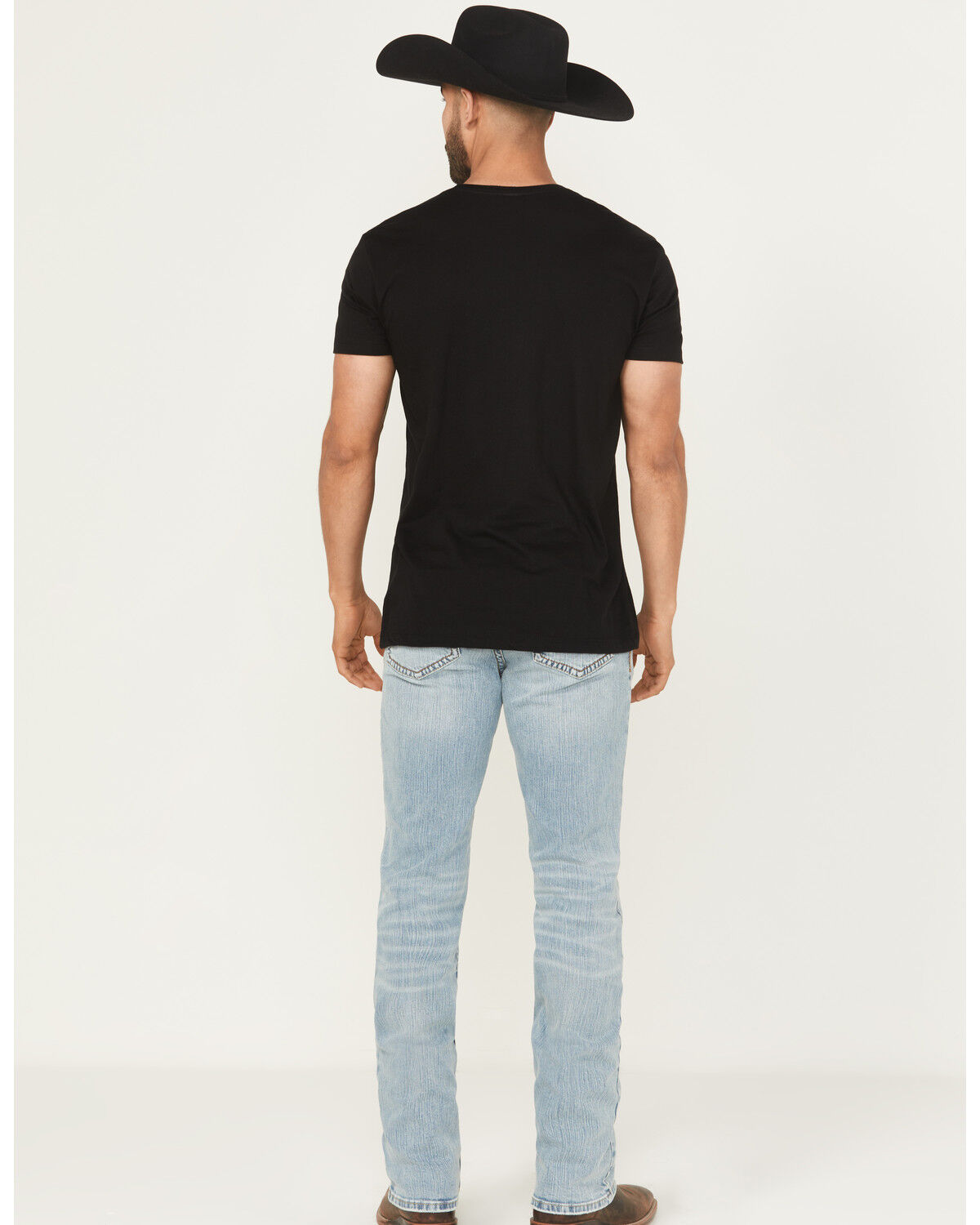 Image #3 - Cody James Men's Light Wash Cyclone Slim Straight Stretch Denim Jeans, Light Wash, hi-res