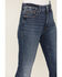 Image #2 - Good American Women's Good Classic Dark Wash High Rise Bootcut Stretch Denim Jeans, Dark Wash, hi-res