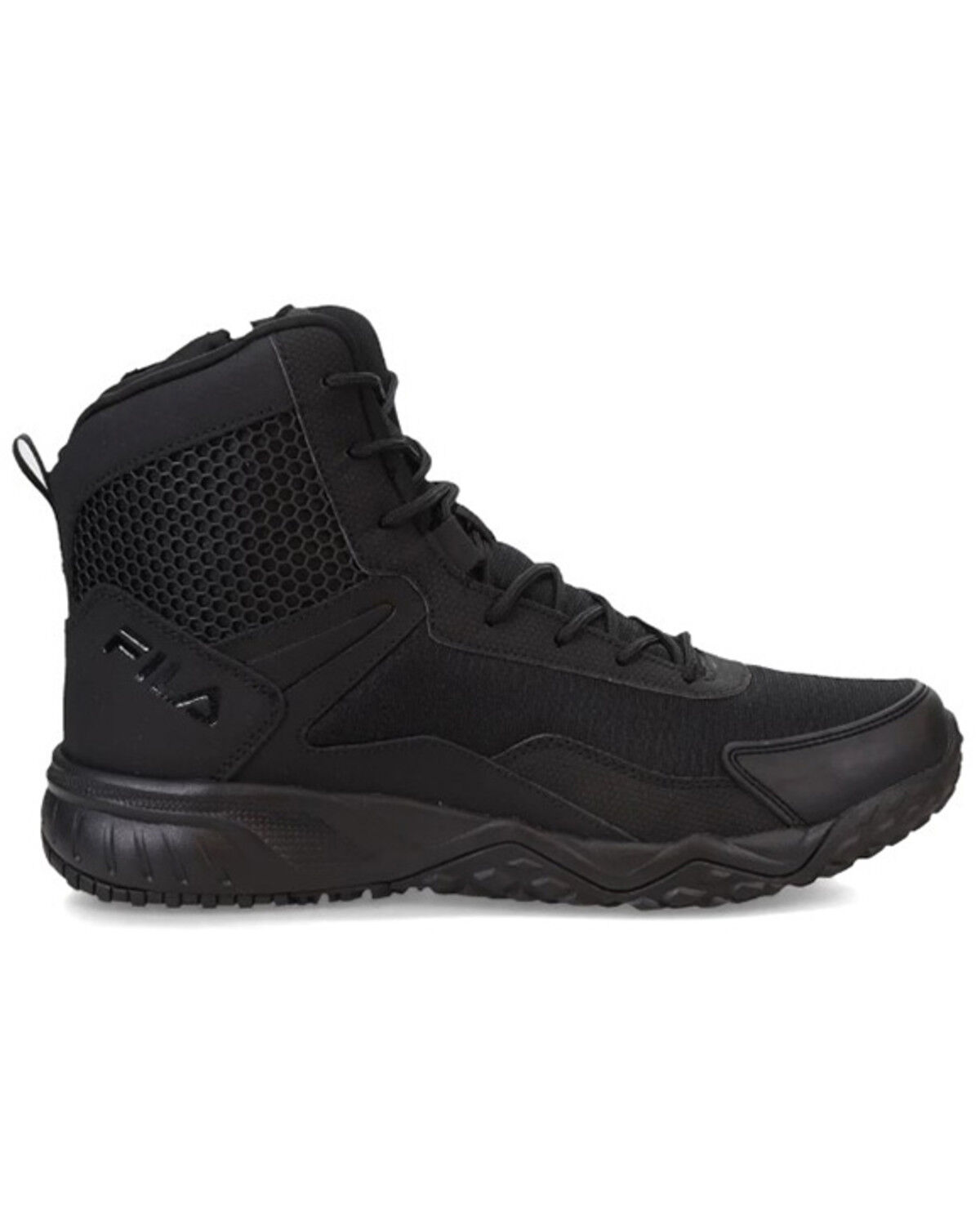 Image #2 - Fila Men's Chastizer Tactical Boots - Soft Toe, Black, hi-res