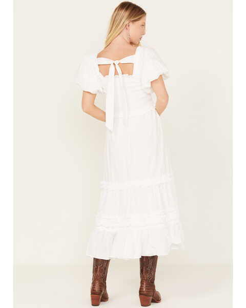 Image #4 - Cleobella Women's Cherith Tier Midi Dress, White, hi-res