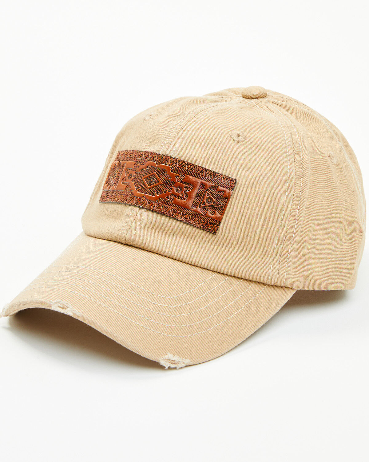 Image #1 - Shyanne Women's Ashlyn Baseball Cap, Cream, hi-res