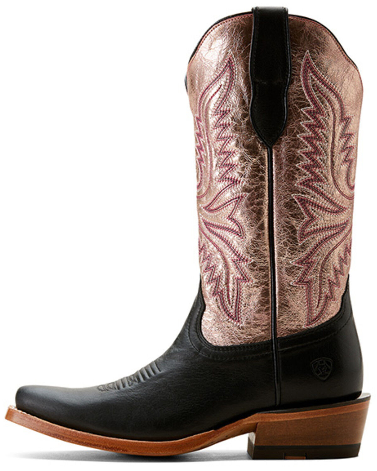 Image #2 - Ariat Women's Futurity Flash Western Boots - Square Toe, Black, hi-res