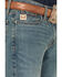 Image #2 - Cinch Men's Medium Wash Relaxed Bootcut Performance Stretch Denim Jeans, Medium Wash, hi-res