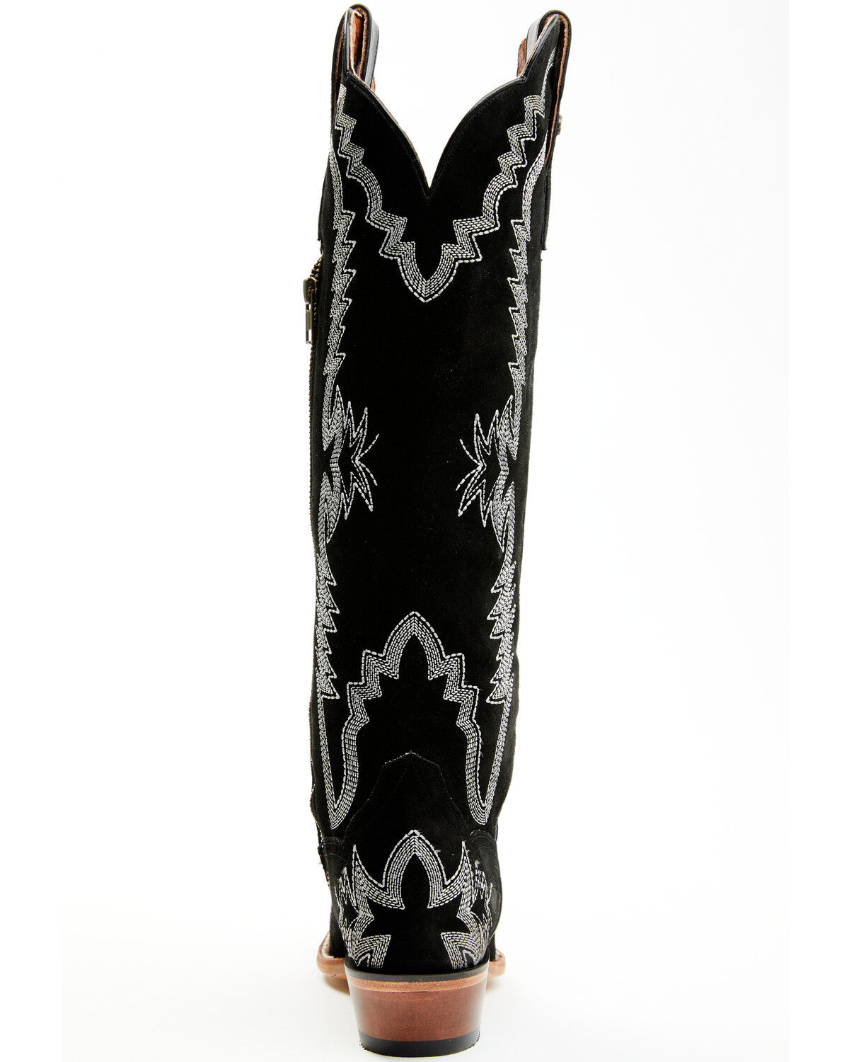 Image #5 - Dan Post Women's Marlowe Suede Western Boots - Snip Toe, , hi-res