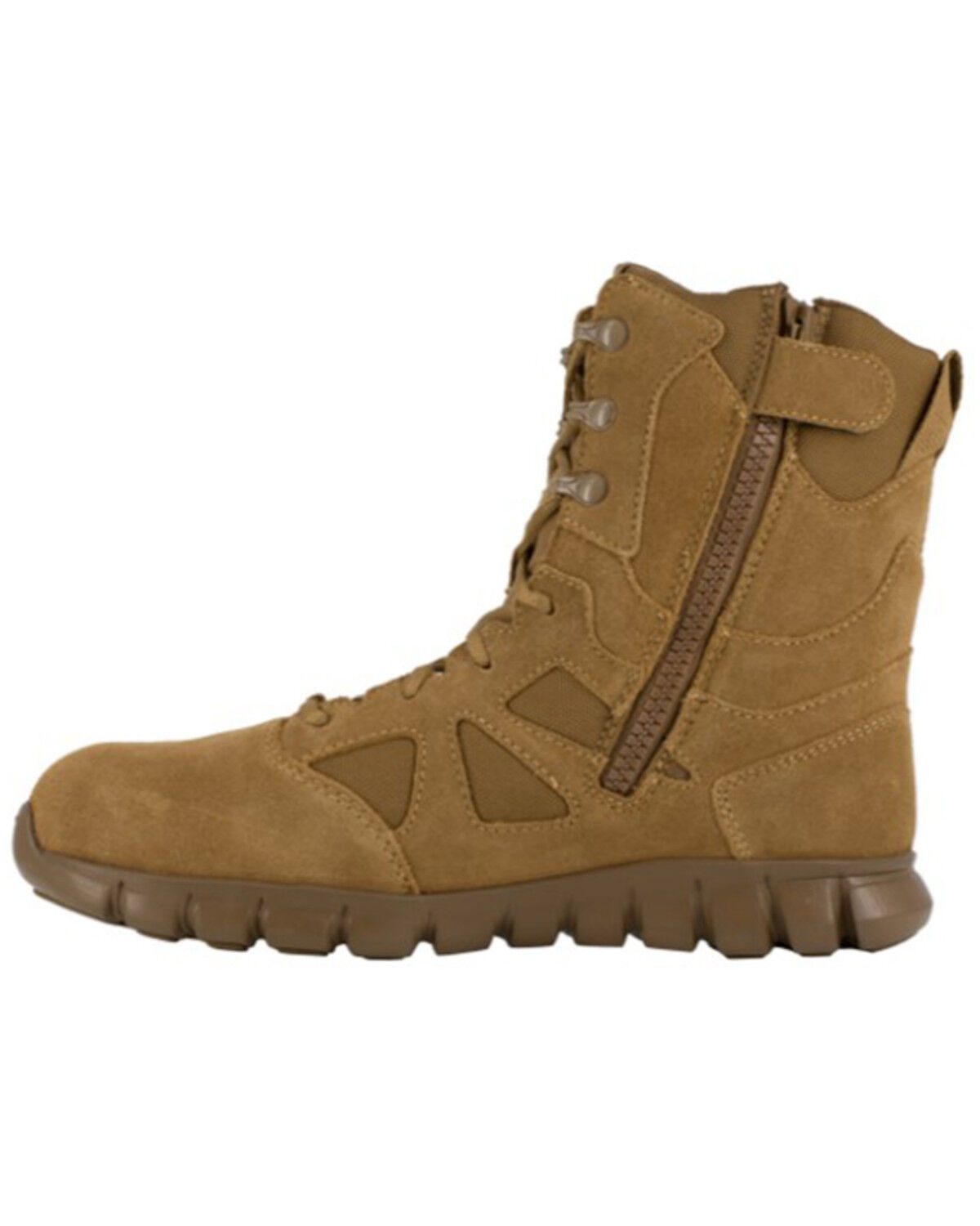 Image #3 - Reebok Men's 8" Sublite Cushion Tactical Boots - Composite Toe, Tan, hi-res