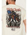 Image #4 - Howitzer Men's Patriot Short Sleeve Graphic T-Shirt, Cream, hi-res