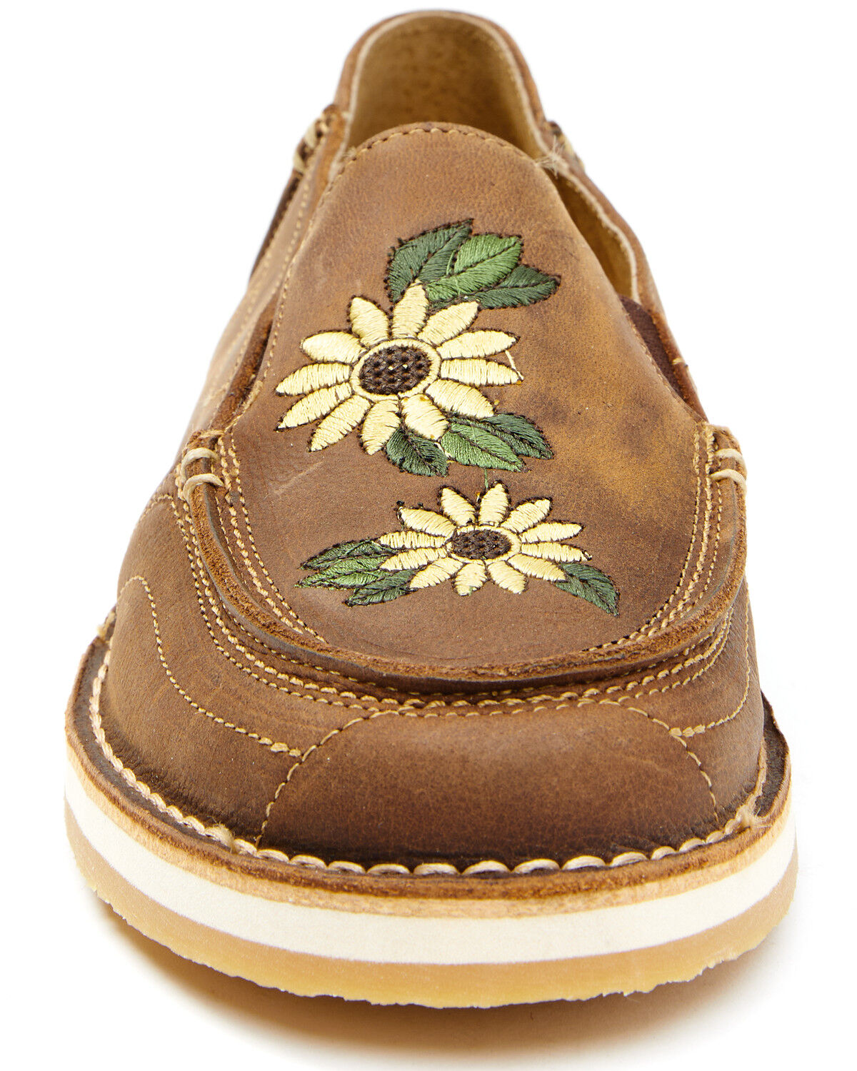 Image #4 - RANK 45® Women's Sunflower Slip-On Shoes - Moc Toe, , hi-res