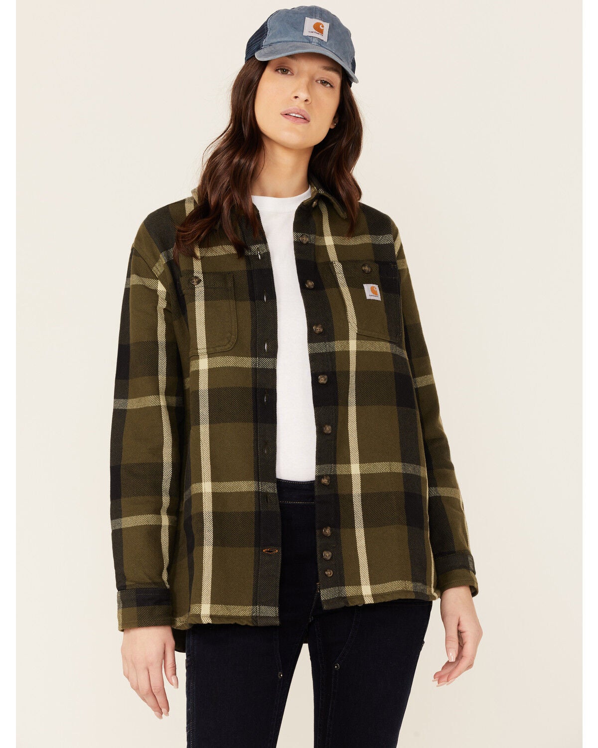 Carhartt Women's Plaid Button-Down 