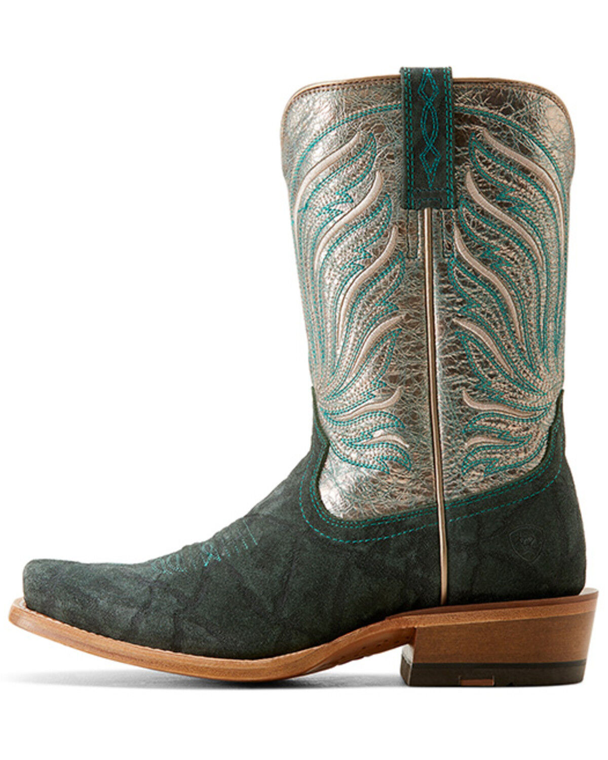 Image #2 - Ariat Women's Futurity Elephant Print Roughout Western Boots - Square Toe, Green, hi-res