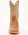 Image #4 - Cody James Cush Core&reg; Men's Rover Elephant Print Western Boots - Broad Square Toe, Cognac, hi-res