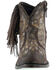 Image #4 - Liberty Black Women's Chloe Leopard Print Braided Fringe Western Booties - Snip Toe, Tan, hi-res