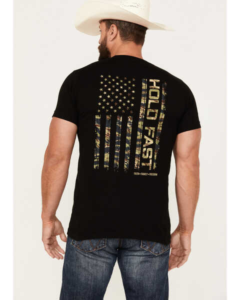 Image #4 - Kerusso Men's Hold Fast Camo Short Sleeve Graphic T-Shirt, Black, hi-res