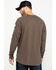 Image #2 - Ariat Men's Moss Green Rebar Cotton Strong Long Sleeve Work Shirt - Big & Tall , Moss Green, hi-res