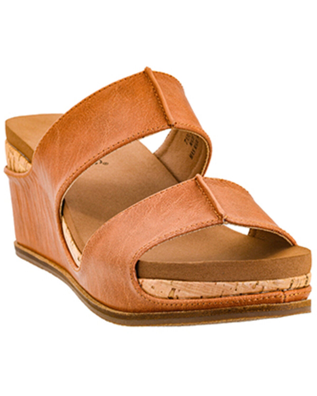 Image #1 - Corkys Women's Table for Two Wedge Sandals, Cognac, hi-res
