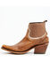Image #3 - Liberty Black Women's Rebecca Back Star Booties - Snip Toe, Tan, hi-res