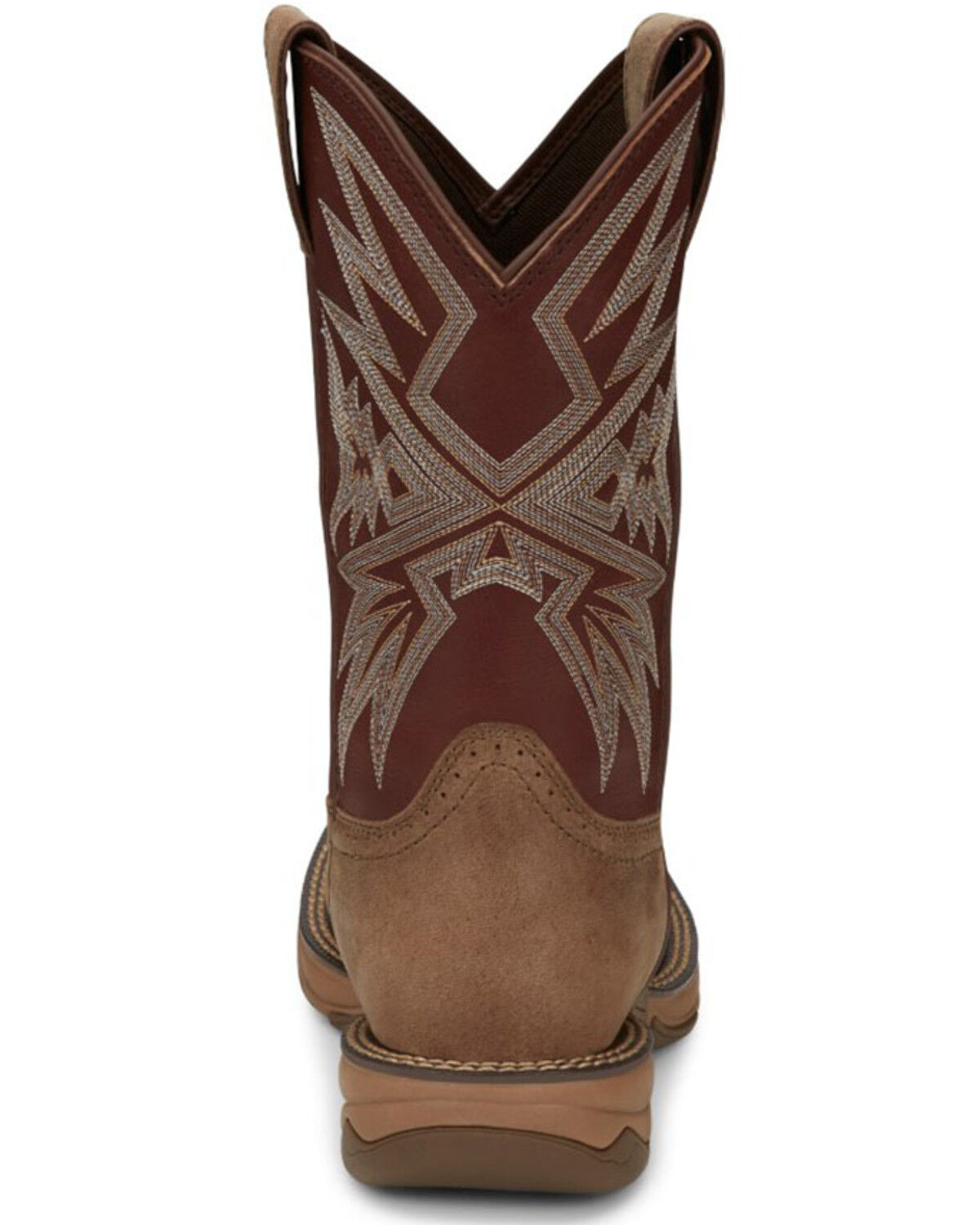 Image #5 - Tony Lama Men's Bartlett Light Tan Western Boots - Broad Square Toe, Brown, hi-res
