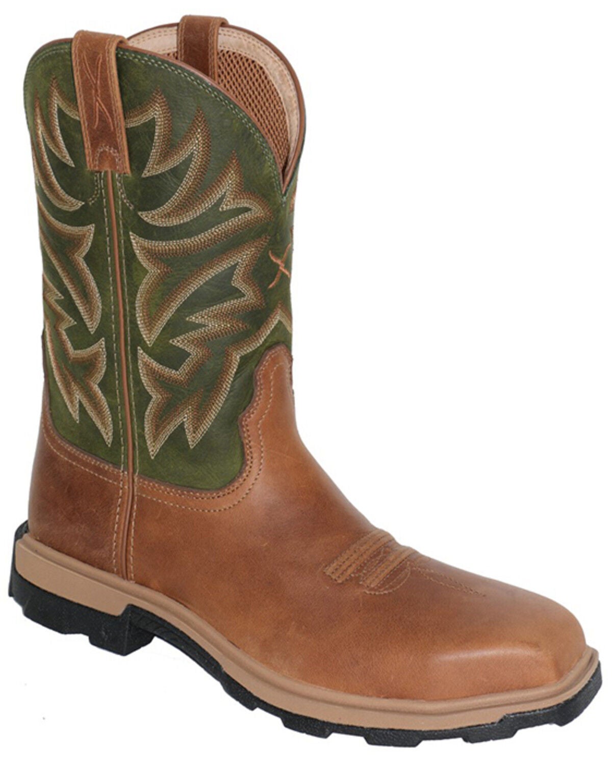 Twisted X Men's 11" Ultralite X&trade; Work Boots - Nano Composite Toe, Multi, hi-res