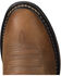 Image #6 - Ariat Men's WorkHog® Pull On Work Boots - Soft Toe, Bark, hi-res