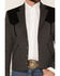 Image #3 - Circle S Men's Denali Snap Cropped Sportcoat, Charcoal, hi-res