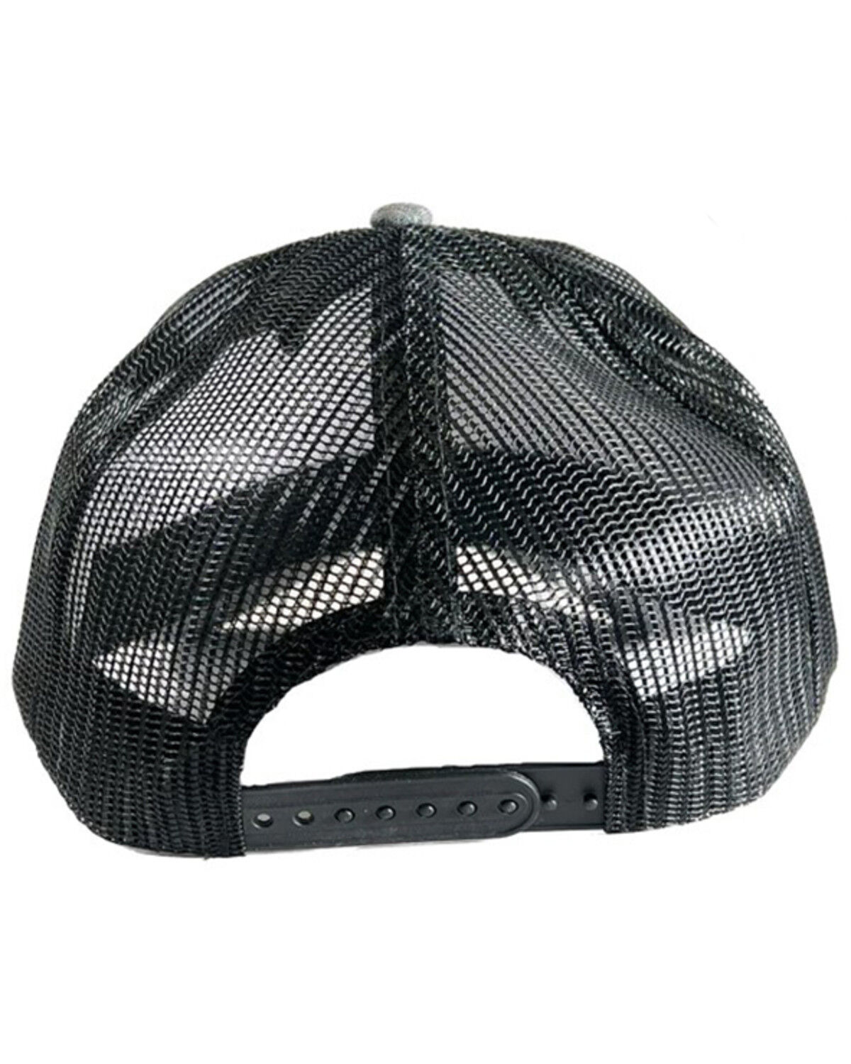 Image #2 - Howitzer Men's Camo Flag Patch Ball Cap, Heather Grey, hi-res