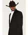 Image #2 - Scully Black Floral Embroidered Western Jacket, Black, hi-res