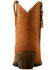 Image #3 - Ariat Women's Harlan Suede Western Booties - Round Toe, Brown, hi-res
