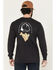 Image #1 - Carhartt Men's FR Force® Camo Bandana Loose Fit Lightweight Long Sleeve Graphic T-Shirt, Black, hi-res