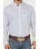 Image #3 - Ariat Men's Danny Wrinkle Free Geo Print Long Sleeve Button-Down Western Shirt - Tall, Blue, hi-res