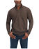 Ariat Men's Rebar Foundation 1/4 Zip Long Sleeve Work Baselayer Pullover , Brown, hi-res