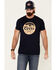 Image #2 - Brew City Beer Gear Men's Coors Circle Logo Graphic T-Shirt , Navy, hi-res