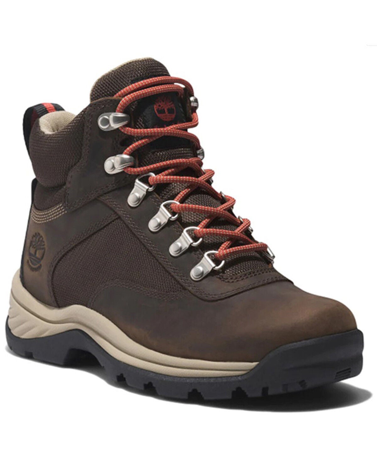Image #1 - Timberland Pro Women's White Ledge Waterproof Hiking Boots - Soft Toe, Chocolate, hi-res