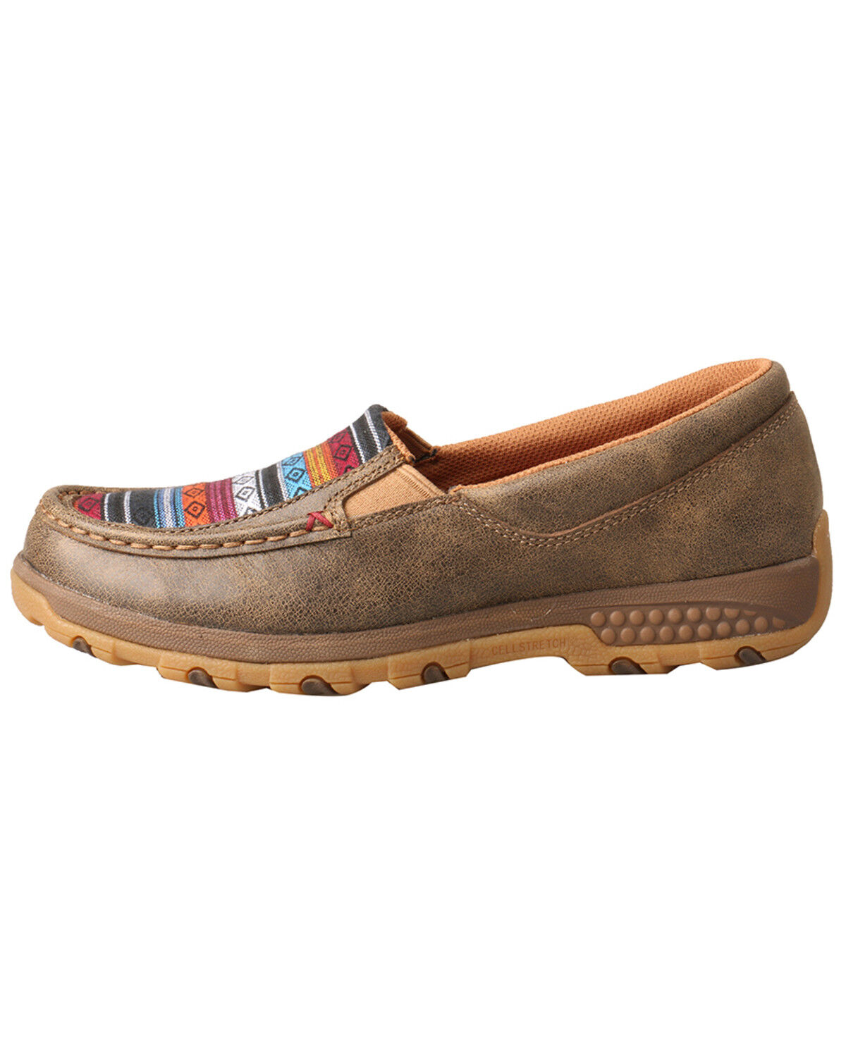 serape slip on shoes