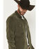 Image #2 - Sendero Provisions Men's Wyatt Corduroy Long Sleeve Snap Stretch Western Shirt, Olive, hi-res
