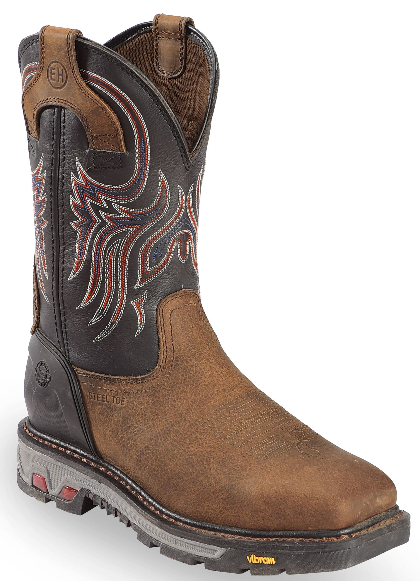 Justin driving mocs steel toe cheap
