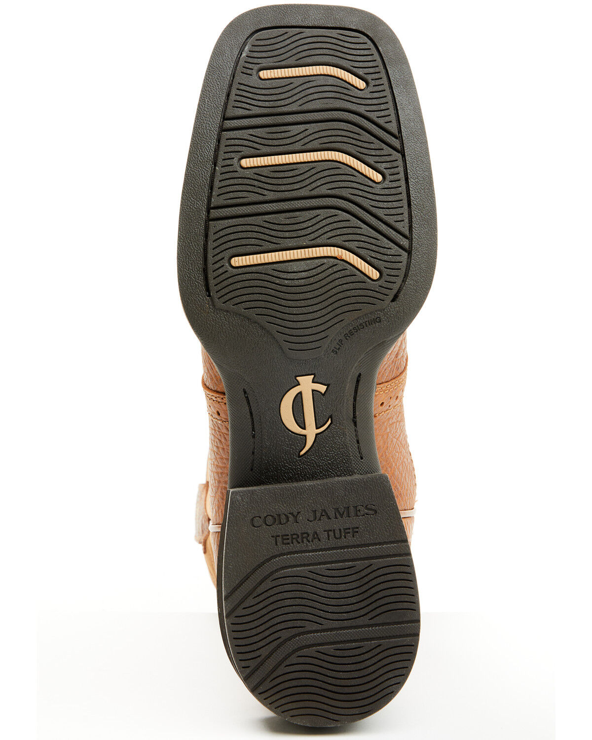 Image #7 - Cody James Men's Force Western Boots - Broad Square Toe, Brown, hi-res
